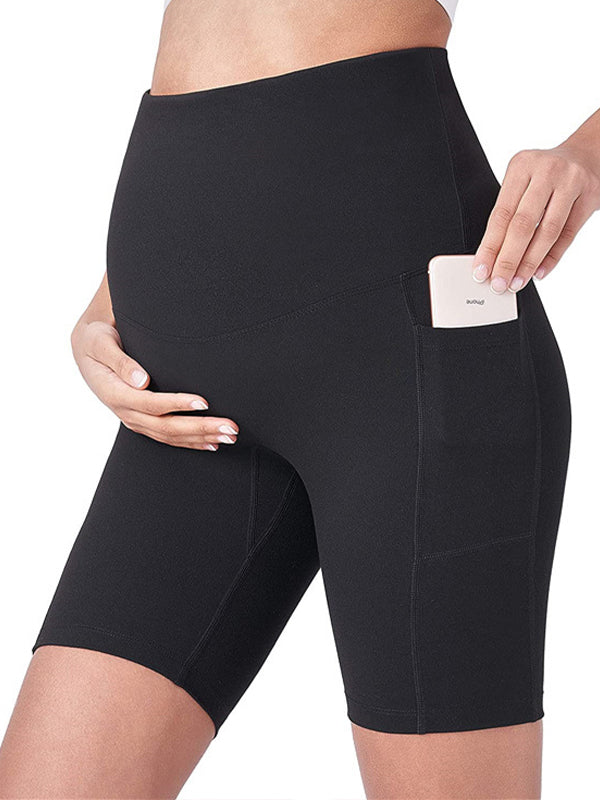 Momsmood Pockets High Waisted Maternity Bottoms
