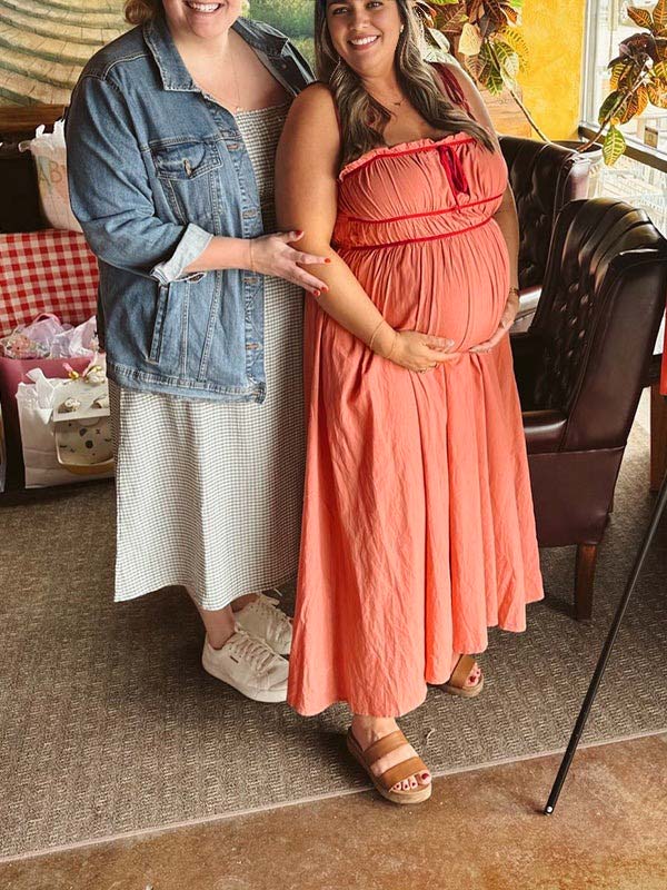 Momsmood Red Lace-up Spaghetti Strap Ruched Daily Going out Baby Shower Maternity Photoshoot Maxi Dress