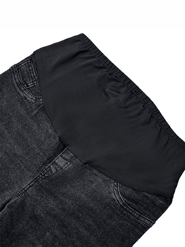 Momsmood Over Belly Comfy Stretch High Waisted Denim Pregnancy Pants Maternity Skinny Jeans