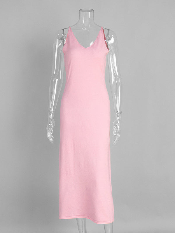 Momsmood Knit 2 Pieces Knit Belted Photoshoot Maternity Maxi Sweater Dress