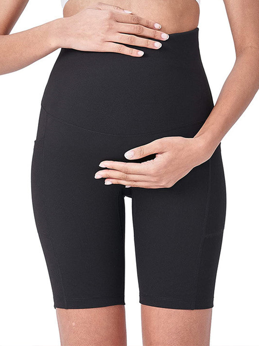 Momsmood Pockets High Waisted Maternity Bottoms