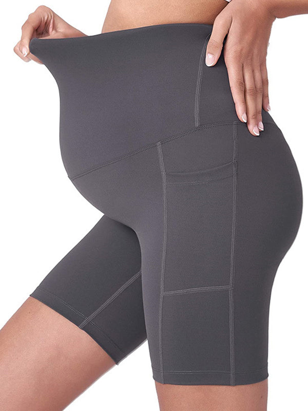 Momsmood Pockets High Waisted Maternity Bottoms